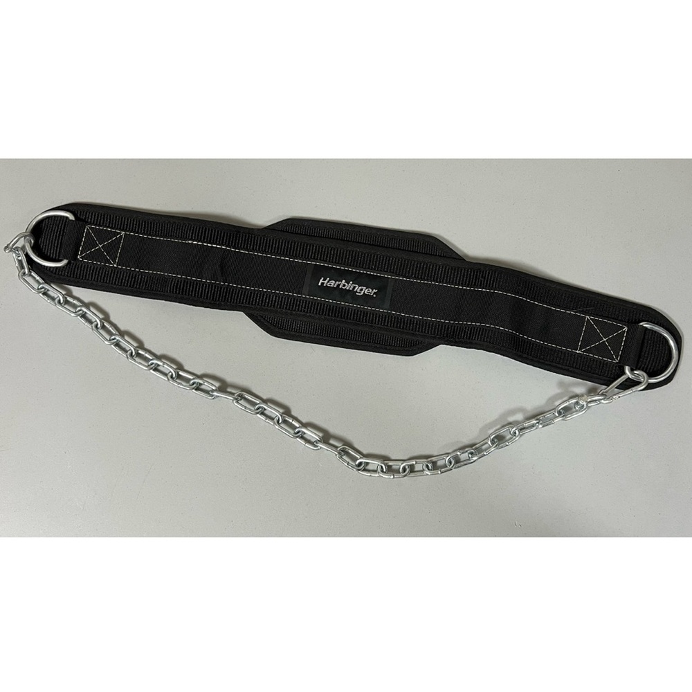 Harbringer Polypropylene Polypro Dip Belt for Weightlifting with Steel Chain ⛓ - Picture 2 of 3